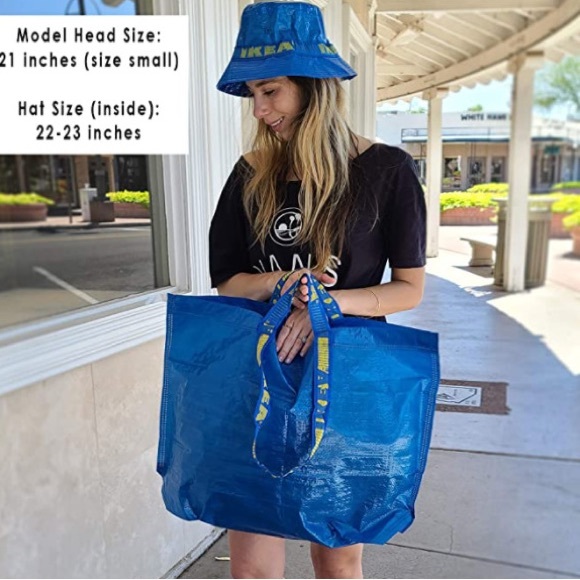 IKEA Limited Edition KNORVA Bucket Hat Blue - Picture 10 of 10